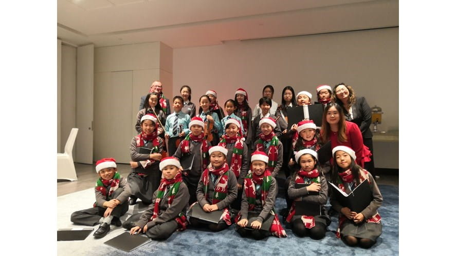 我校学生在上海闵行宝龙艾美酒店的圣诞演出 - Our-students-Christmas-performance-at-Le-Meridien-Shanghai-Minhang-Baolong-Hotel